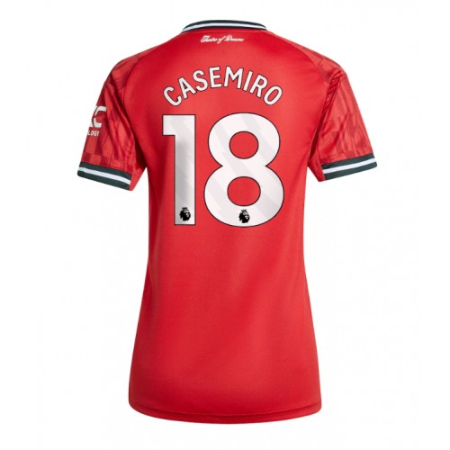 Manchester United Casemiro #18 Hemmatröja Dam 2025-26 Kortärmad Manchester United Casemiro #18 Hemmatröja Dam 2025-26 Kortärmad
